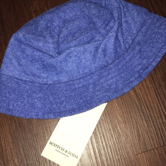 Scotch & Soda Kids' Unisex Towelling Bucket Hat NWT - Picture 7 of 8
